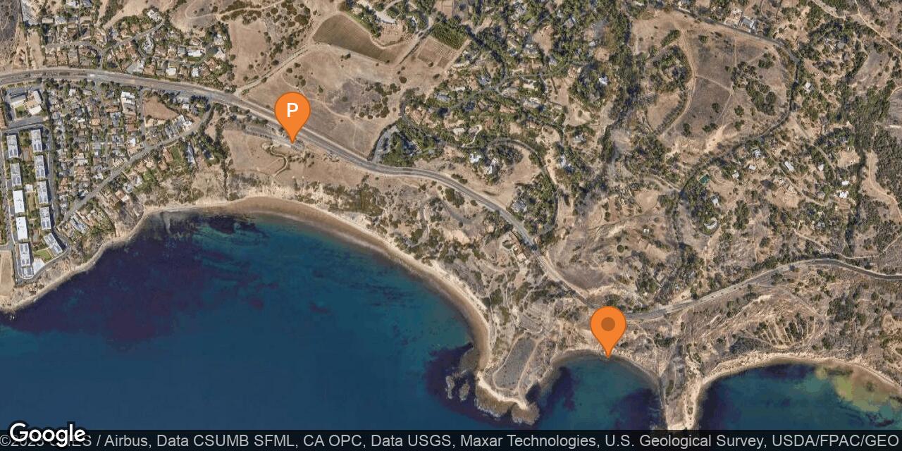 Map of Sacred Cove Beach