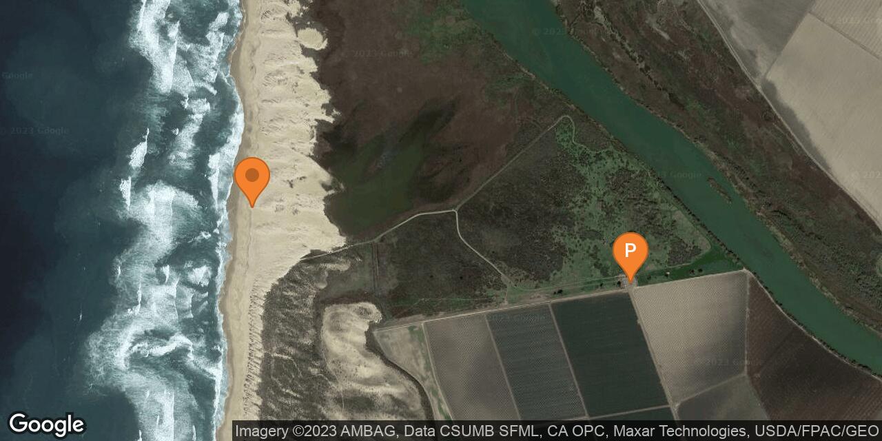 Map of Salinas River National Wildlife Refuge