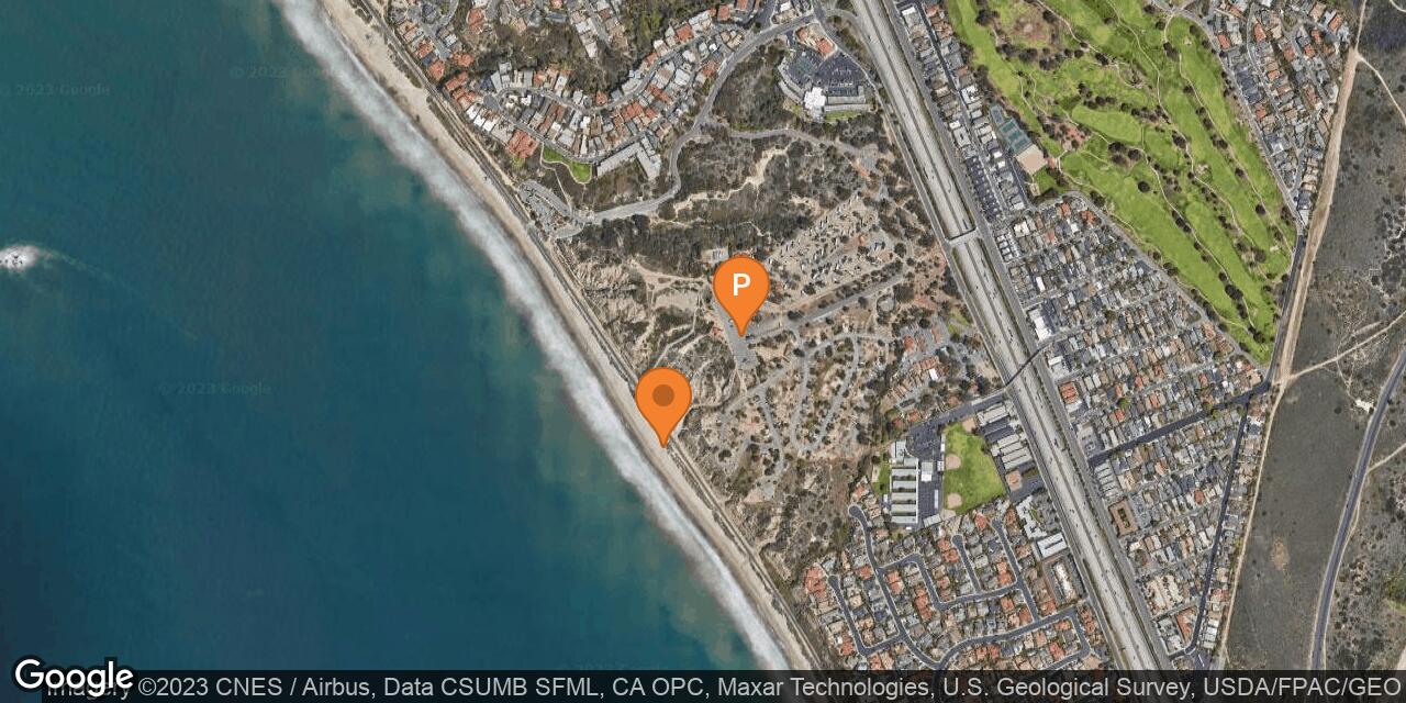 Map of San Clemente State Beach