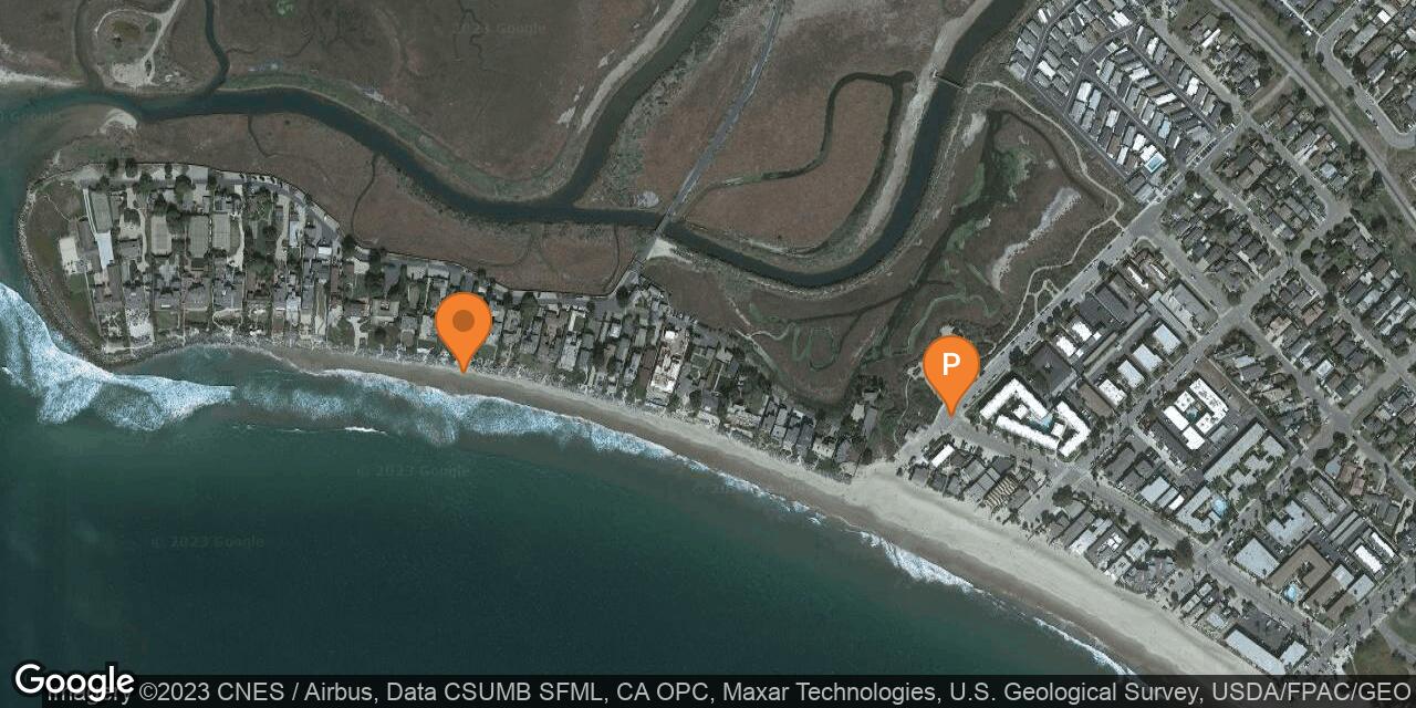 Map of Sandyland Cove Beach