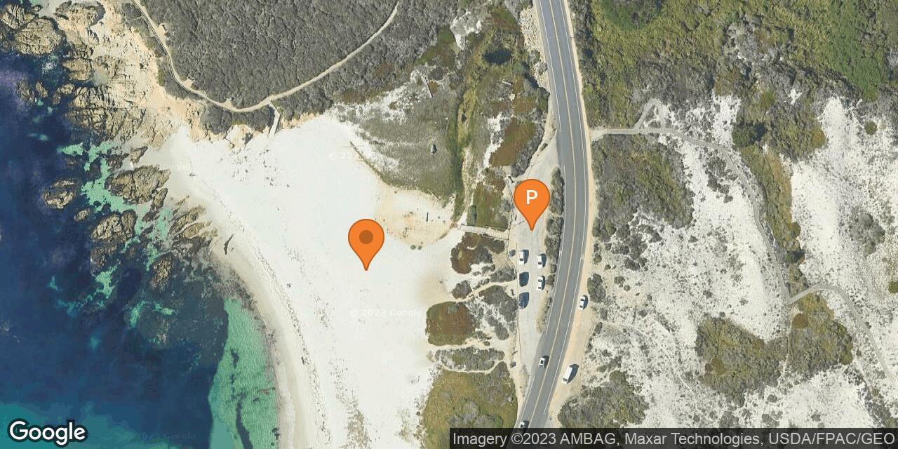 Map of Seal Rock Creek Beach