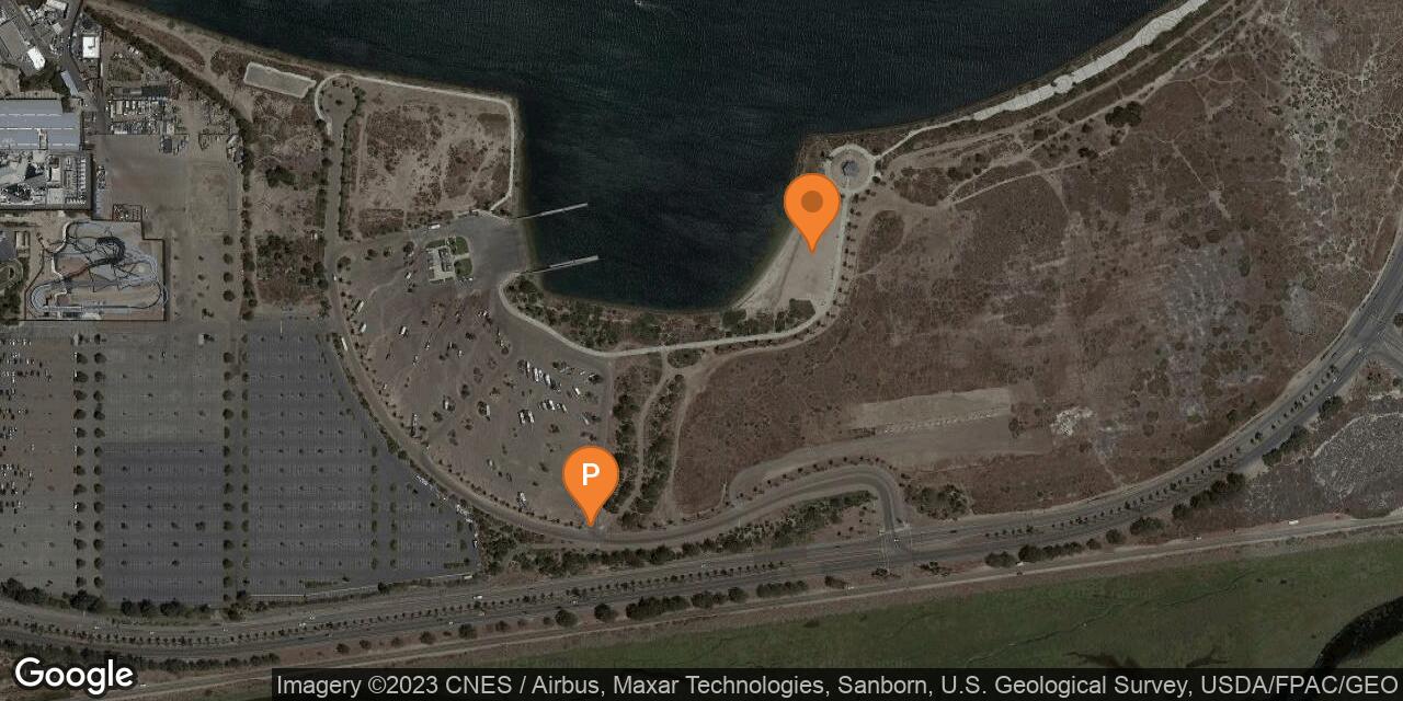 Map of South Shores Park on Mission Bay