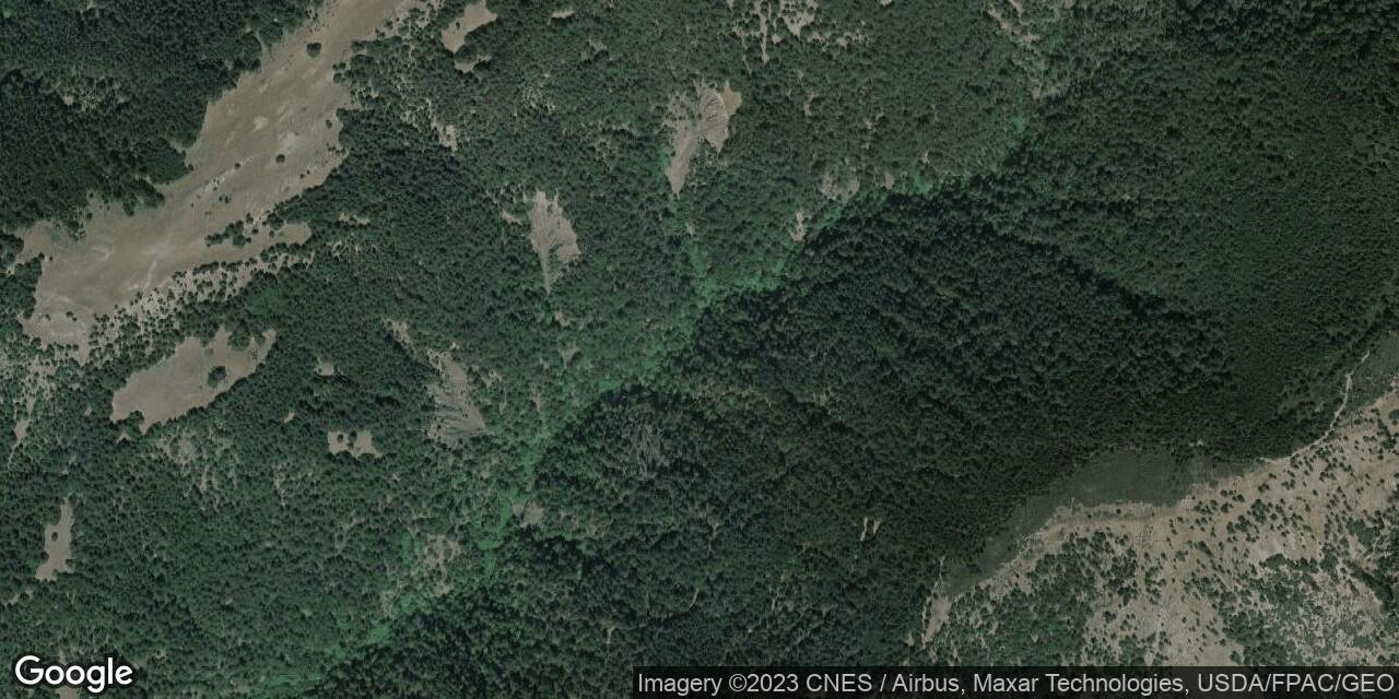 Map of Spanish Flat on the Lost Coast Trail