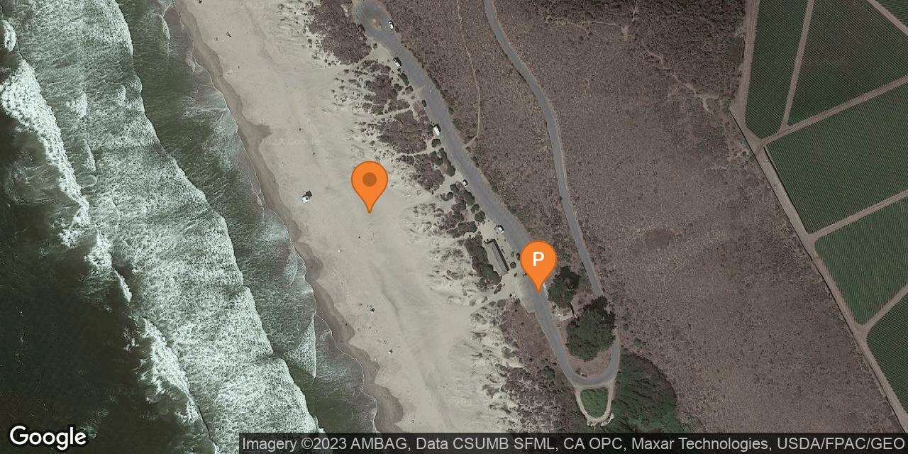 Map of Sunset State Beach