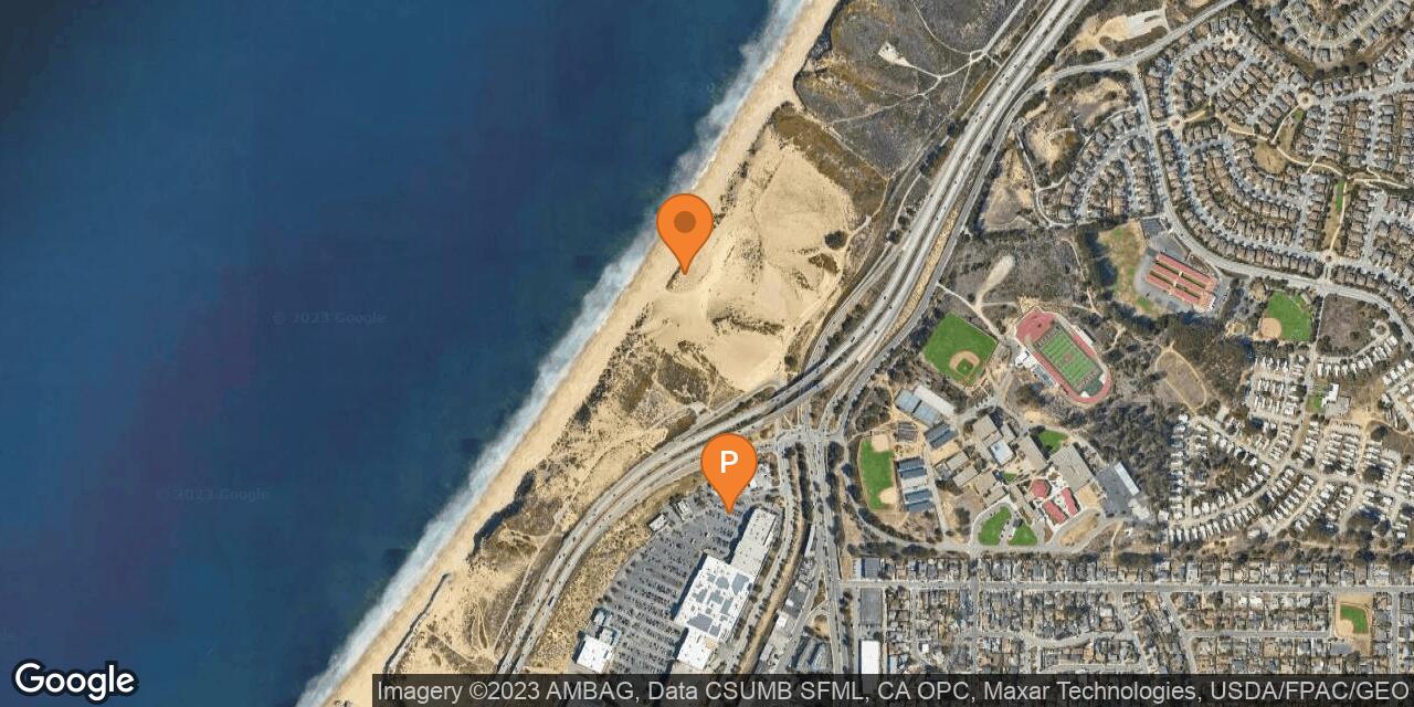 Map of The Crater Beach