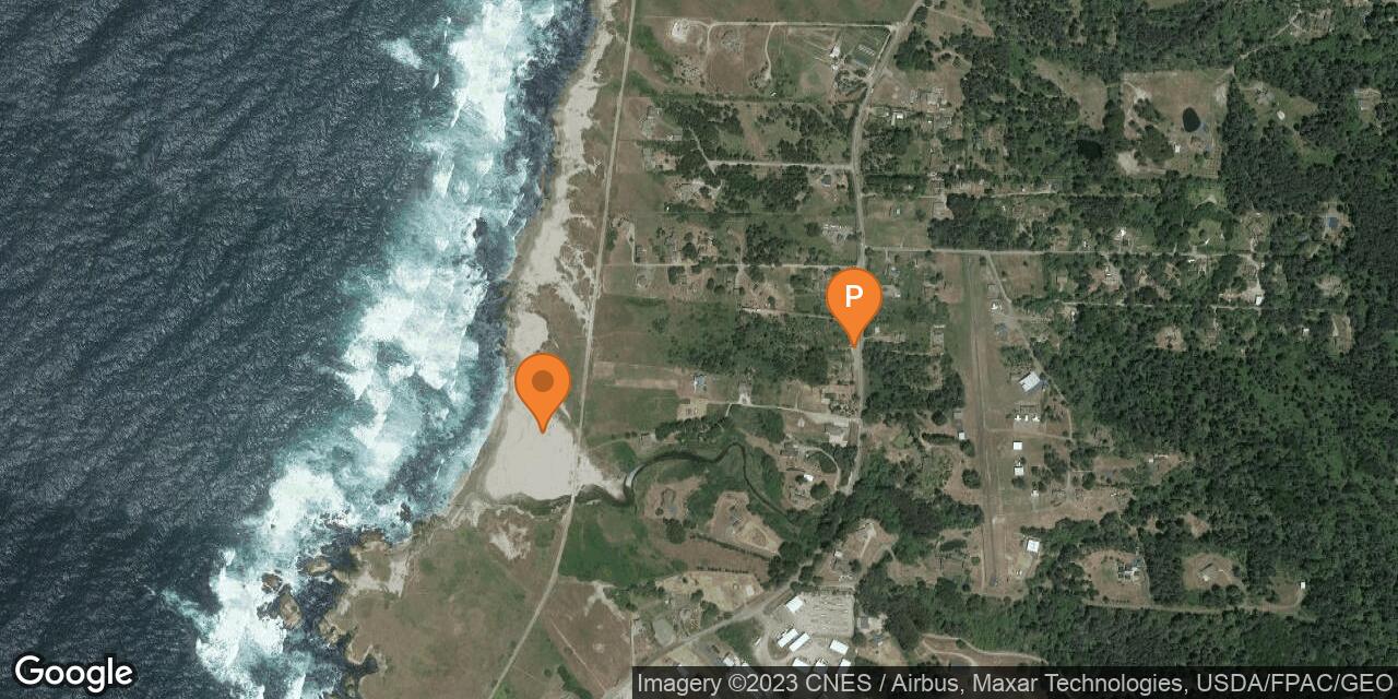 Map of Virgin Creek Beach