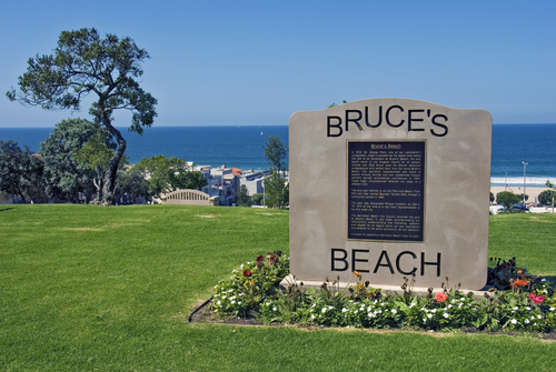 Bruce's Beach plaque explaining the historical significance of this park.