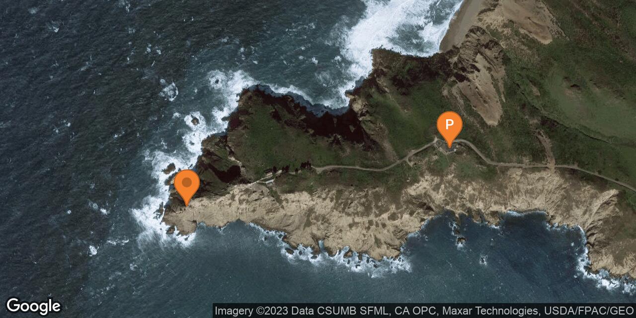 Map of Point Reyes Lighthouse