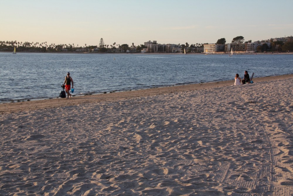 Riviera Shores Beach on Mission Bay