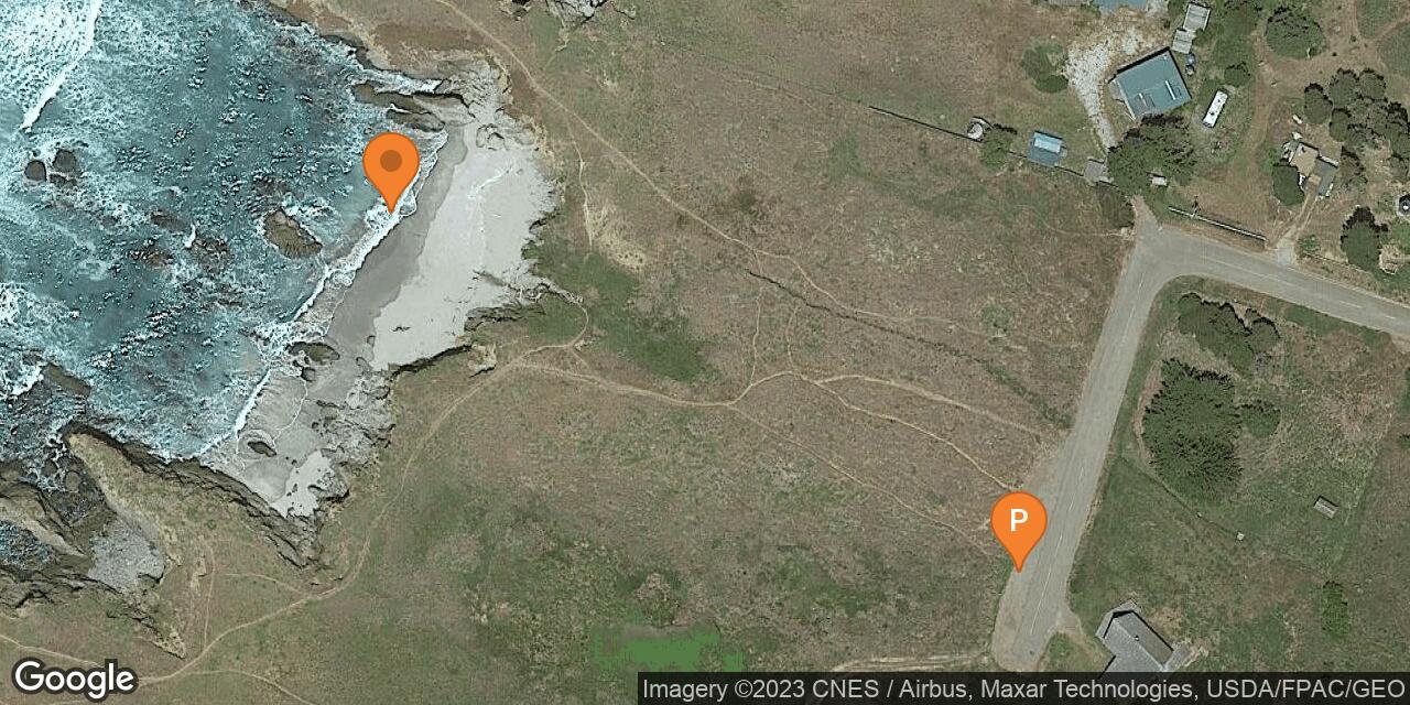 Jefferson Way Beach Access in Fort Bragg, CA - California Beaches