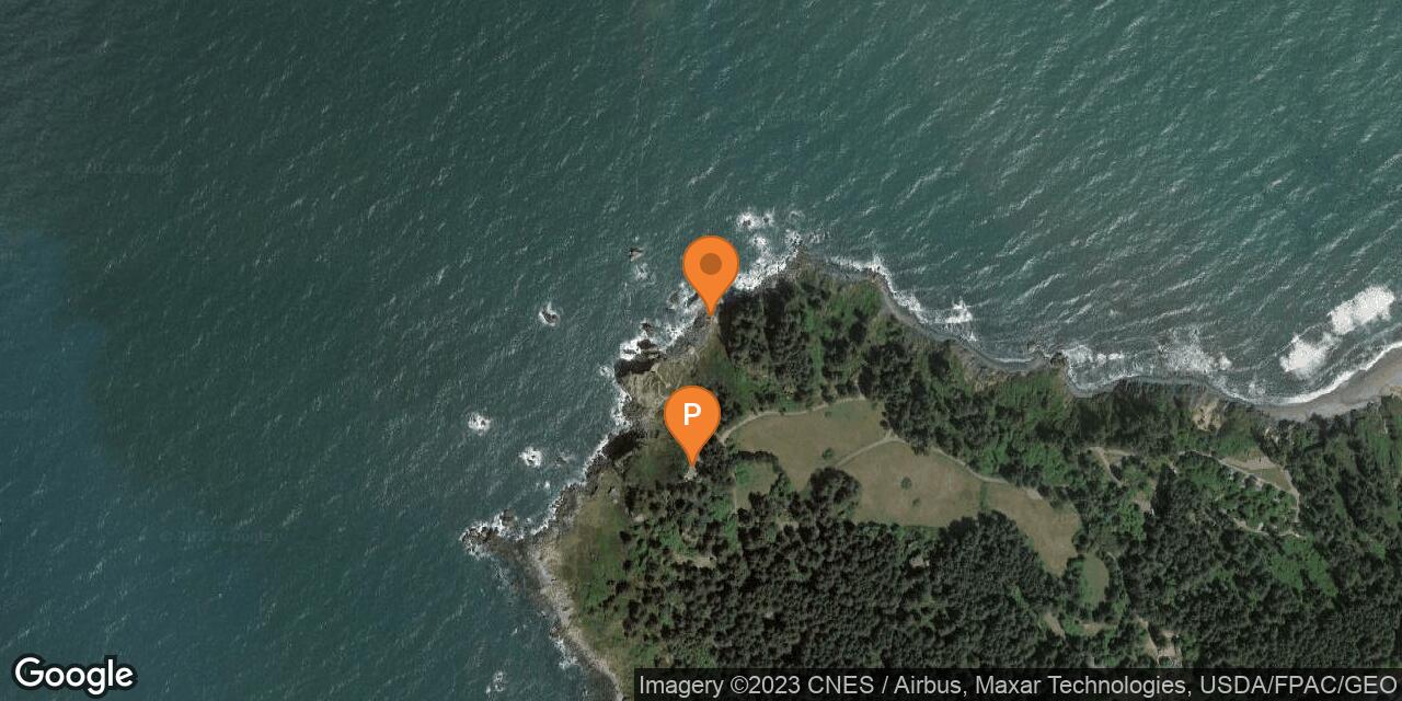 Map of Wedding Rock at Sue-meg State Park