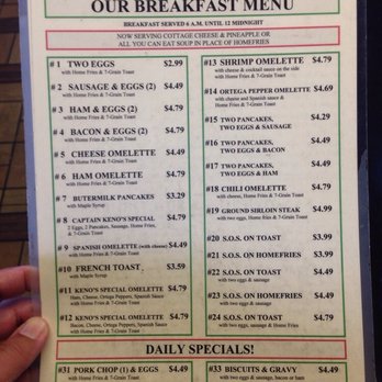 Captain Keno’s Restaurant