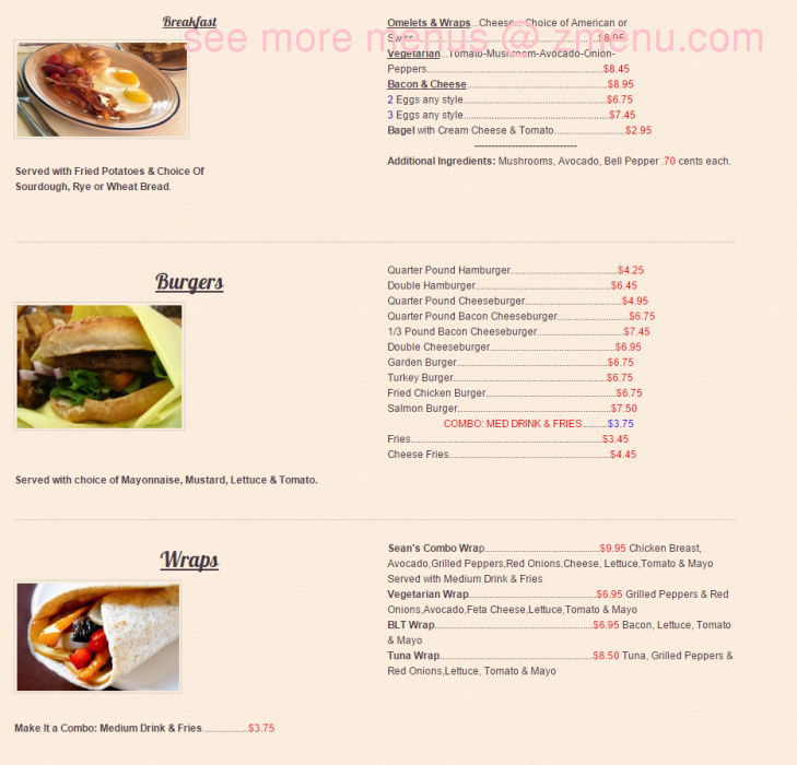 Sean’s Cafe