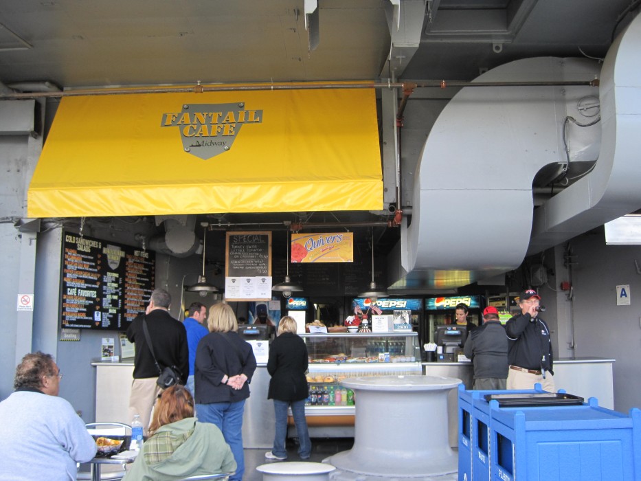 Fantail Café on the USS Midway