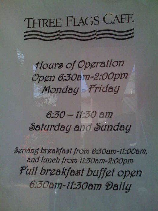 Three Flags Cafe