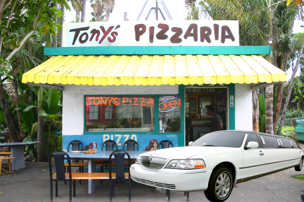 Tony's Pizzaria, Ventura, CA California Beaches