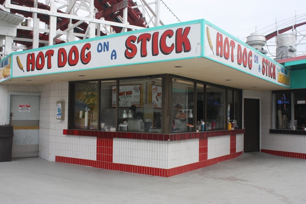 Hot Dog on A Stick