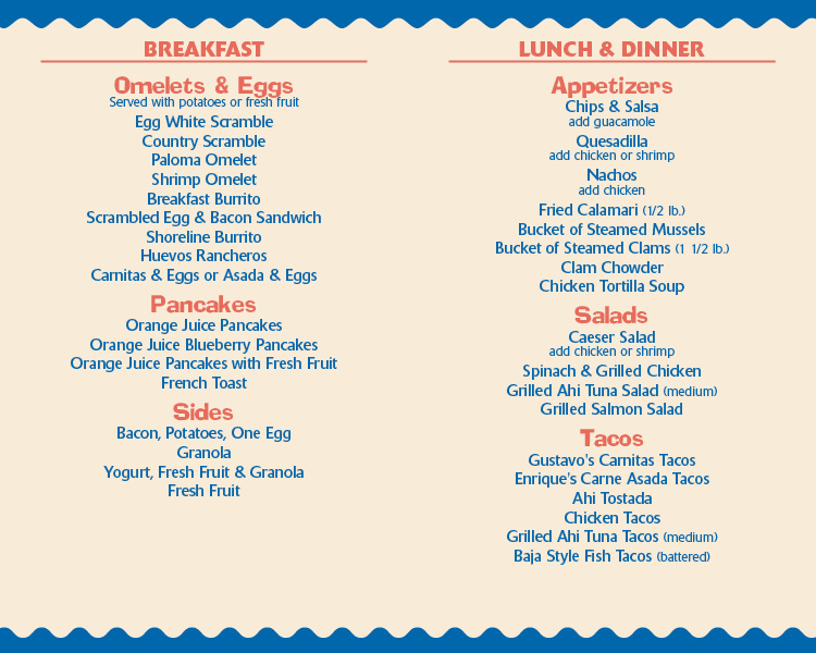 Shoreline Beach Cafe