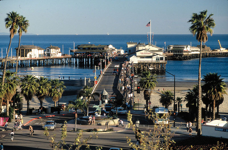 Stearns Wharf Santa Barbara Ca California Beaches
