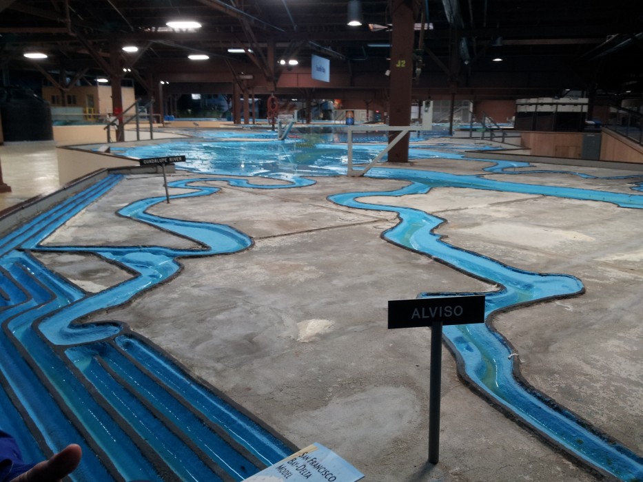 Bay Model by Corps of Engineers