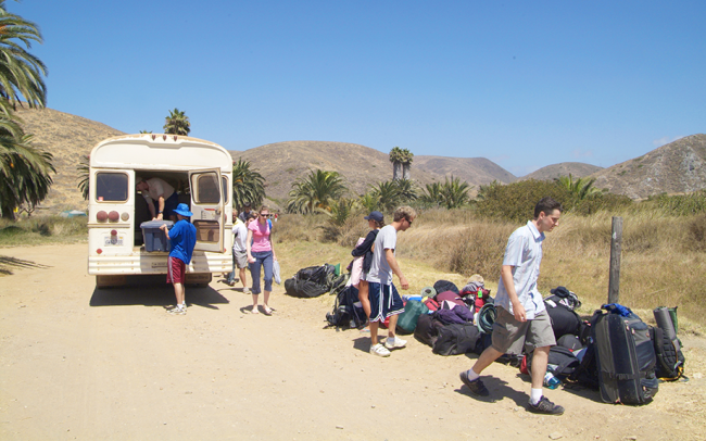 Safari Bus on Catalina Island