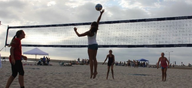 oceanside beach volleyball