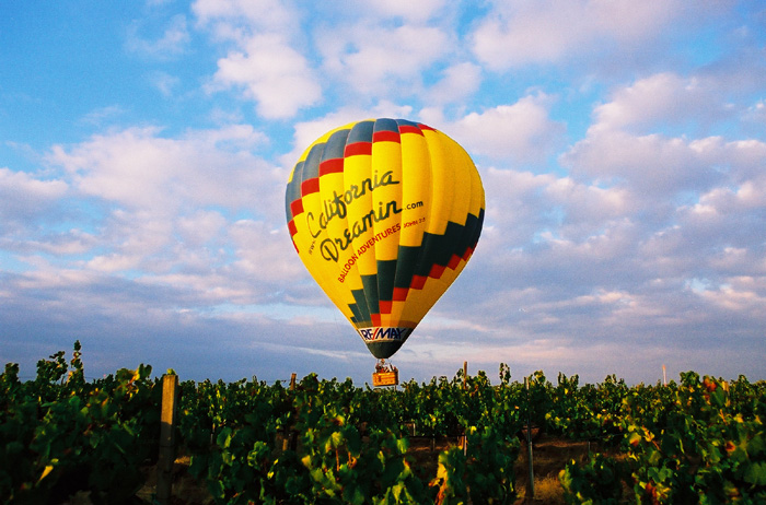 Hot Air Balloon Flight Temecula Wine Country, Temecula, CA - California ...