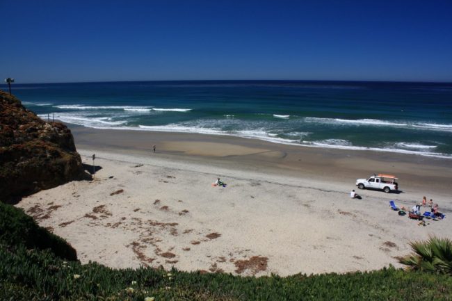 San Diego secluded beaches 