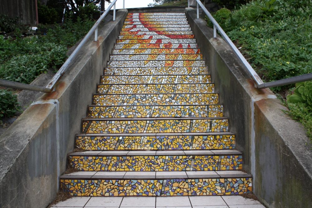 16th Avenue Tiled Steps