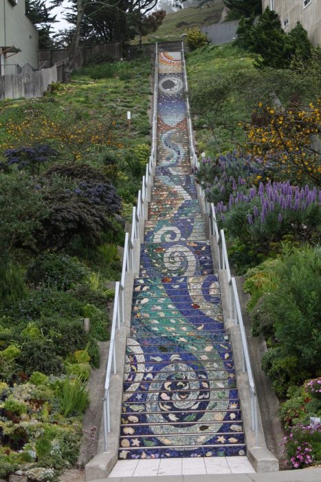 16th Avenue Tiled Steps