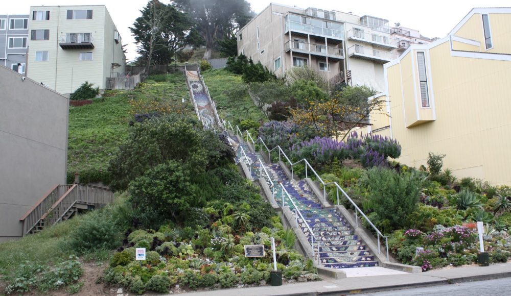 16th Avenue Tiled Steps
