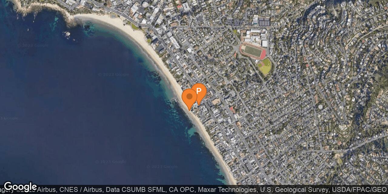 Map of Cleo Street Beach