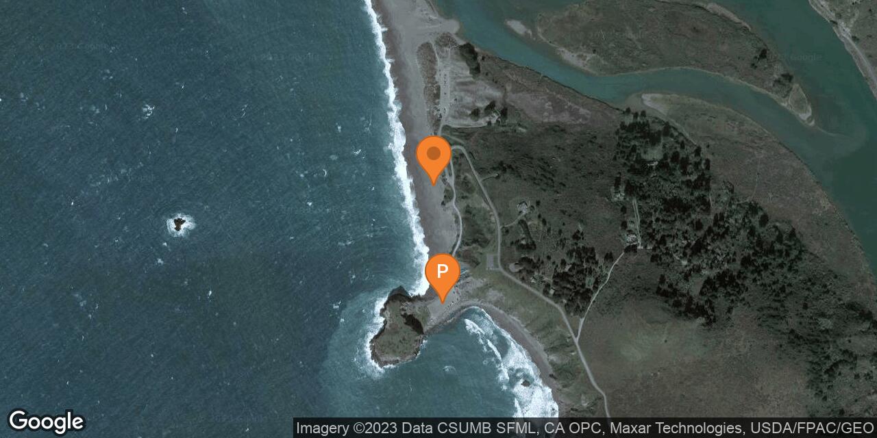 Map of Goat Rock Beach