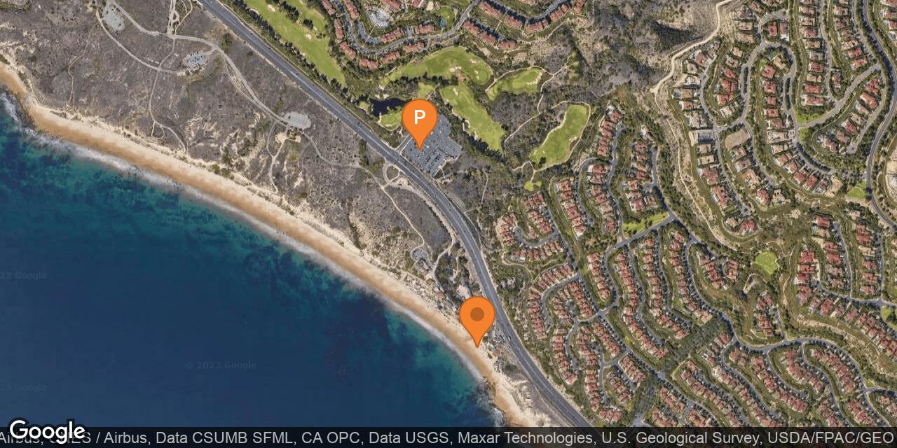 Map of Historic District at Crystal Cove State Park