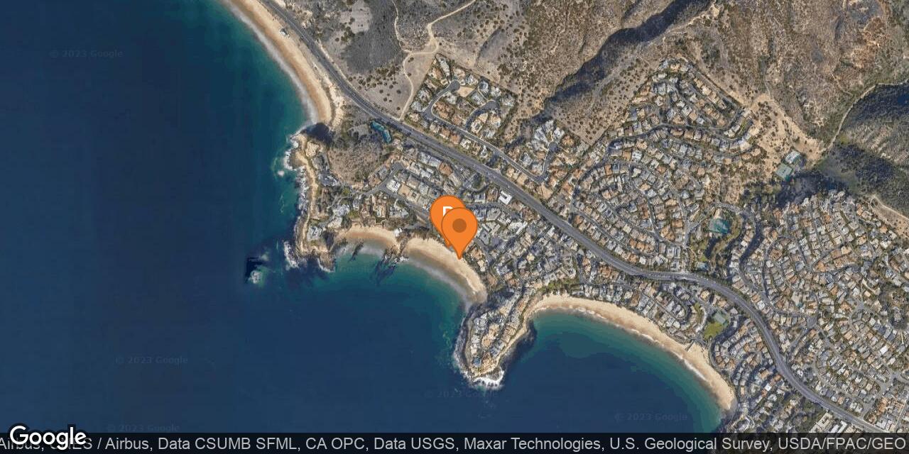 Map of Irvine Cove Beach