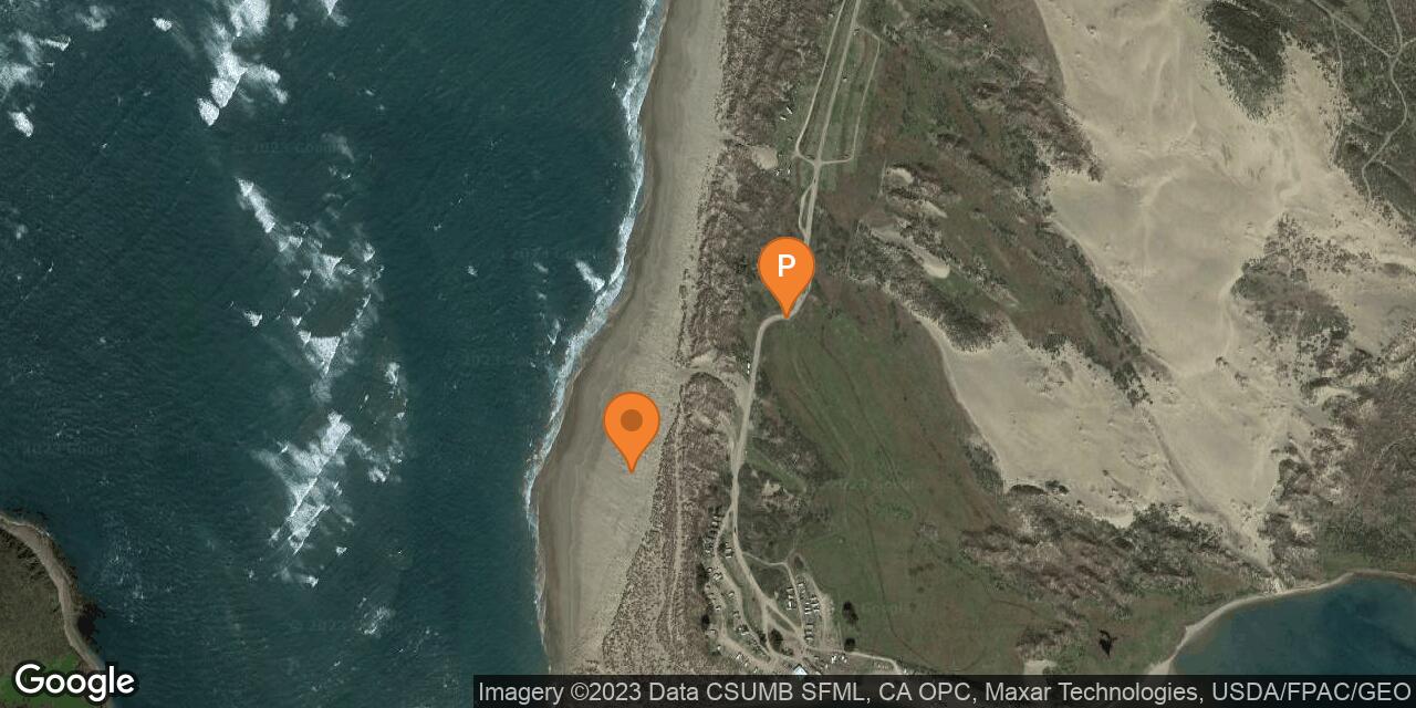 Map of Lawson’s Landing Beach