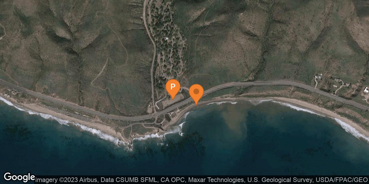 Map of Leo Carrillo State Park – South Beach