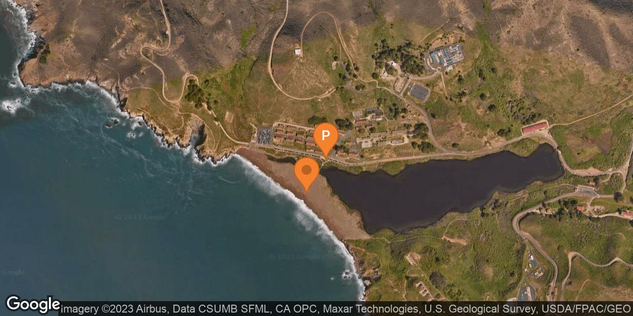 Map of Rodeo Beach