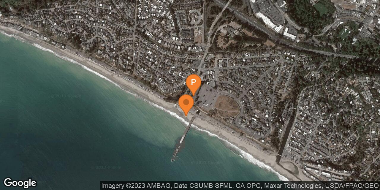 Map of Seacliff State Beach