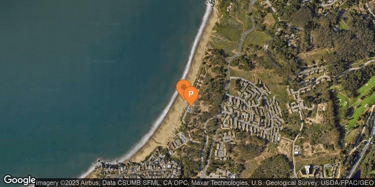 Map of Baker Beach