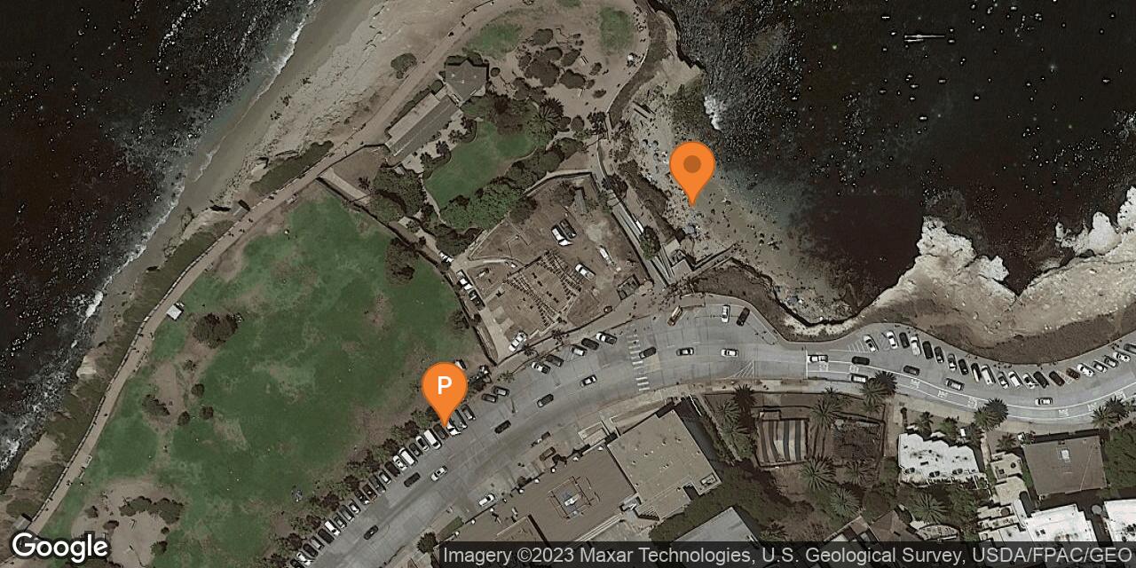 Map of La Jolla Cove Beach