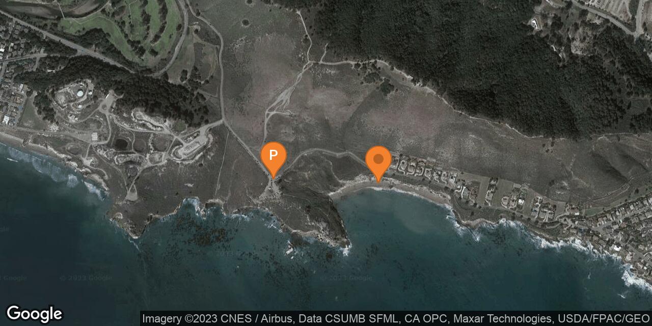 Map of Pirate’s Cove Beach