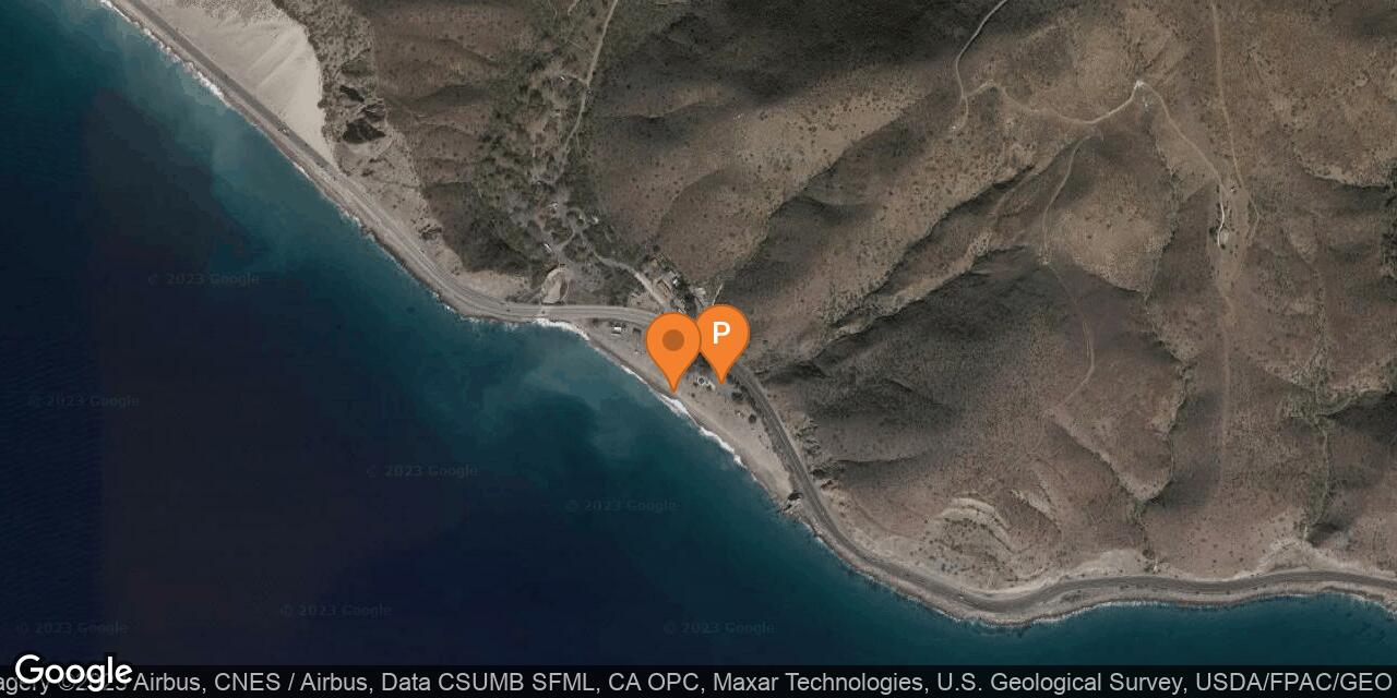 Map of Sycamore Cove Beach