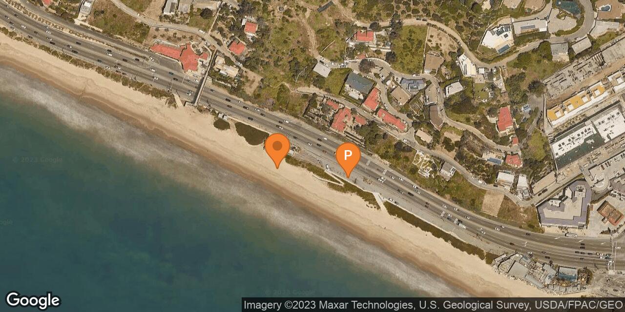 Map of Sunset Point Beach