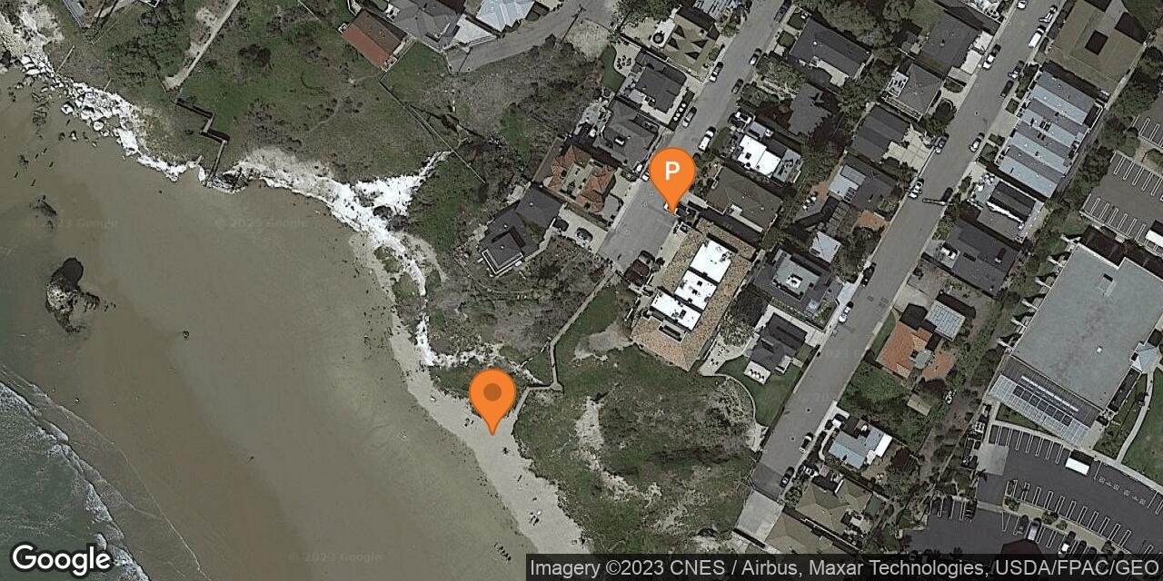 Map of Pismo Beach – Wilmar Stairs Access