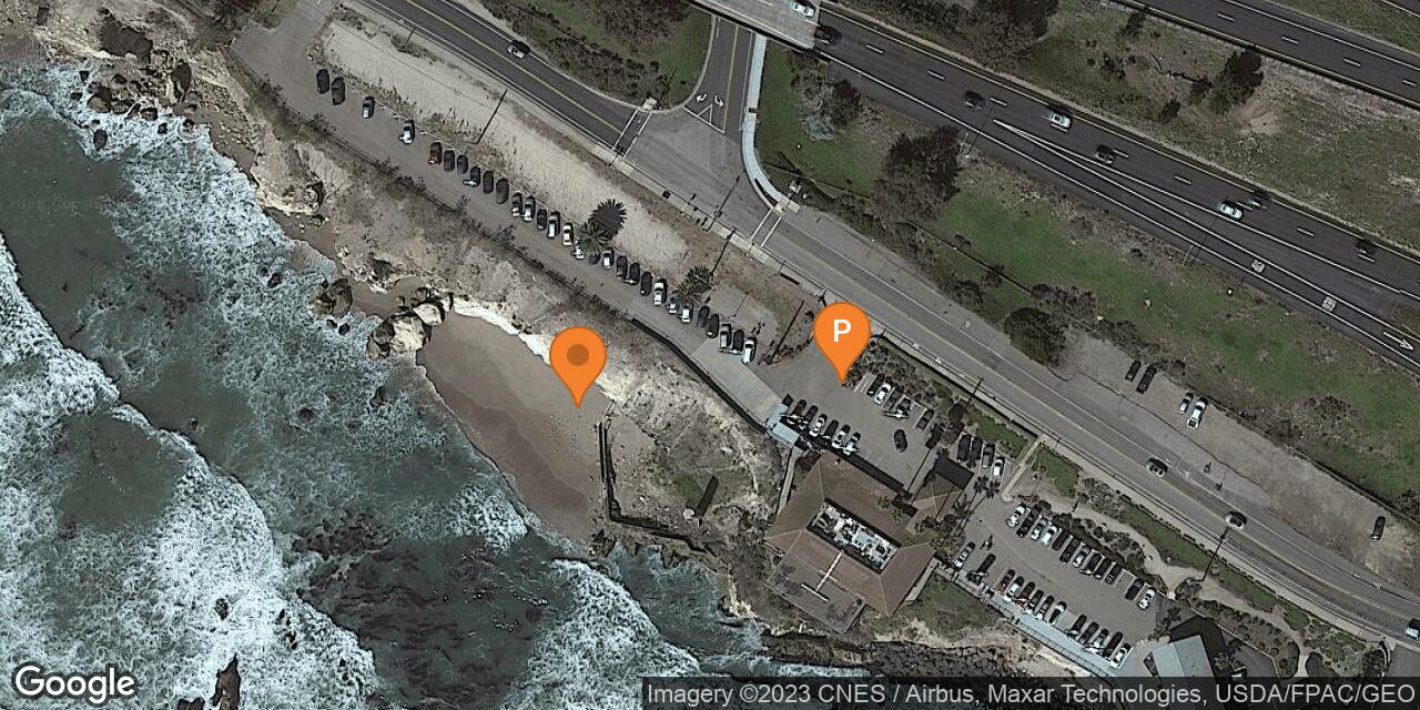 Map of Spiral Staircase Beach Access